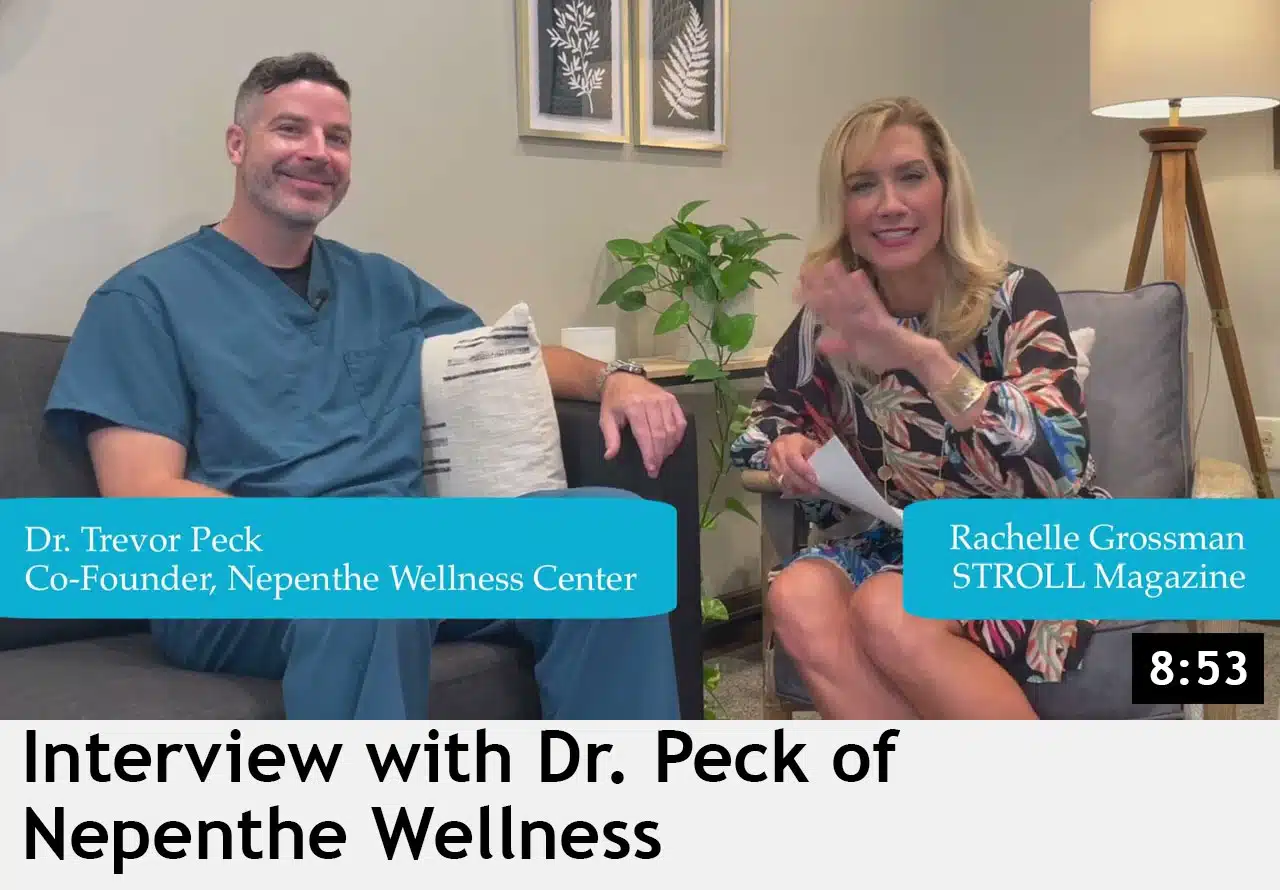 Interview with Dr. Peck <br>of Nepenthe Wellness